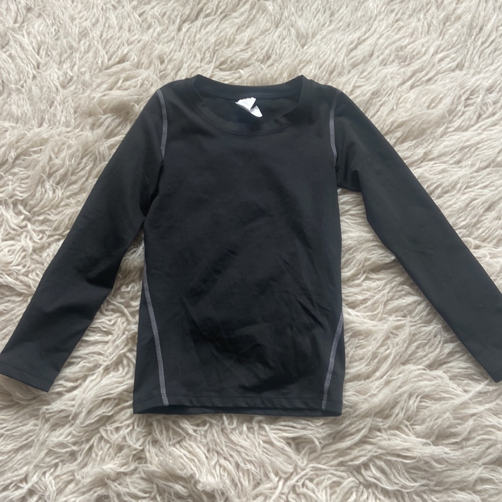 Kids Compression black shirt - Picture 3 of 8